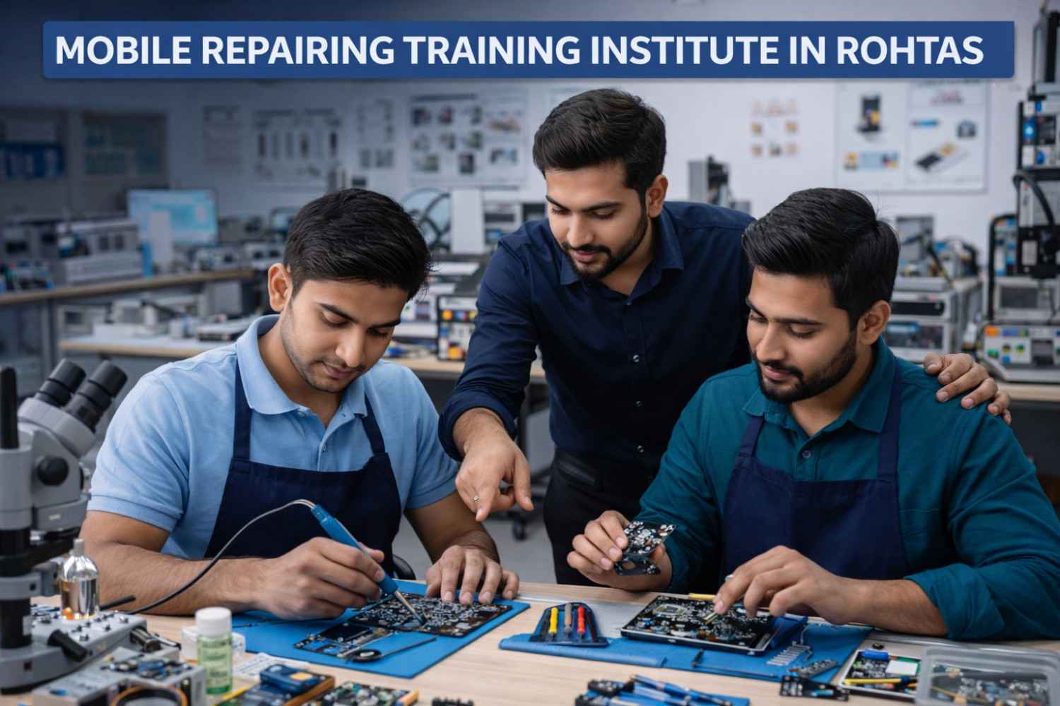 Mobile Repairing Training Institute in Rohtas