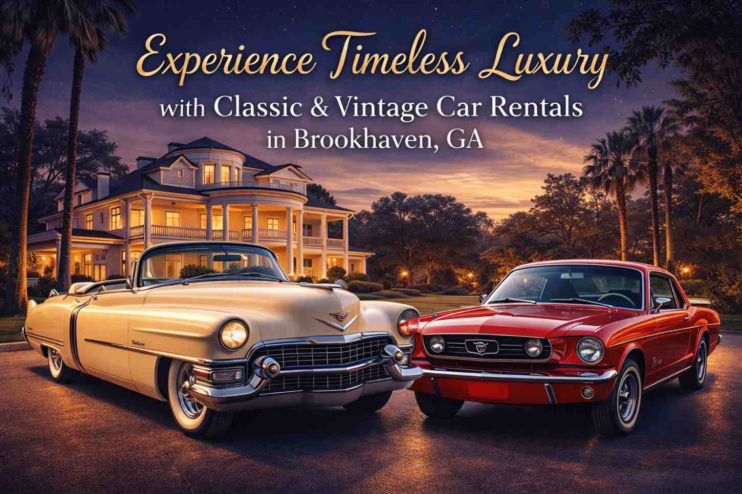 Classic & Vintage Car Rentals
