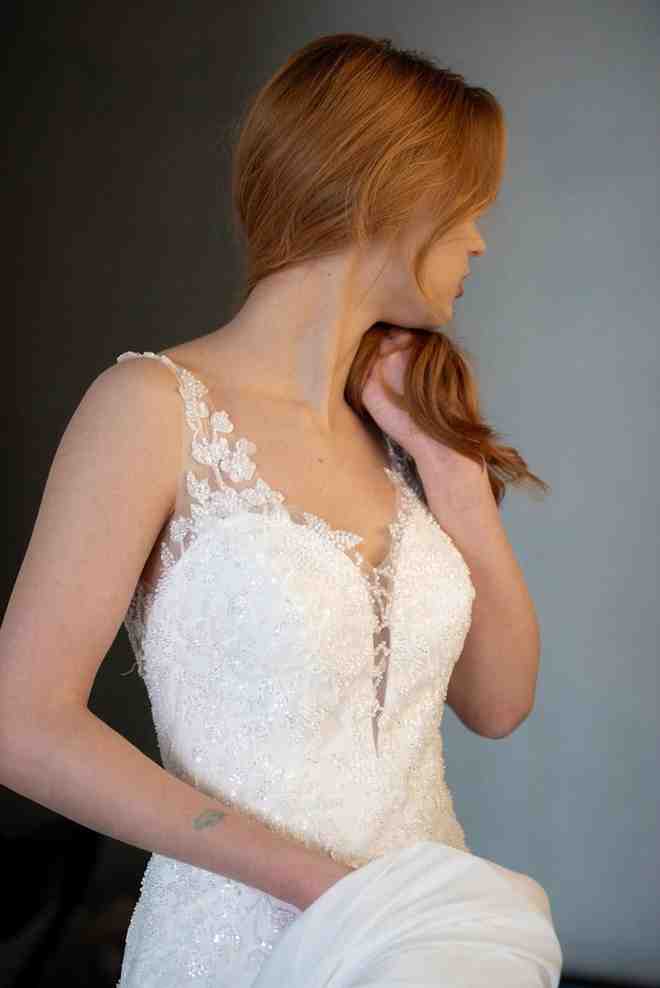 Bold Necklines & Deep V Designs